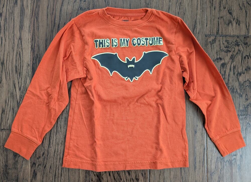 Gymboree Halloween Bat Print Long Sleeve Shirt